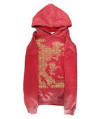 Tapestry Red Hoodie